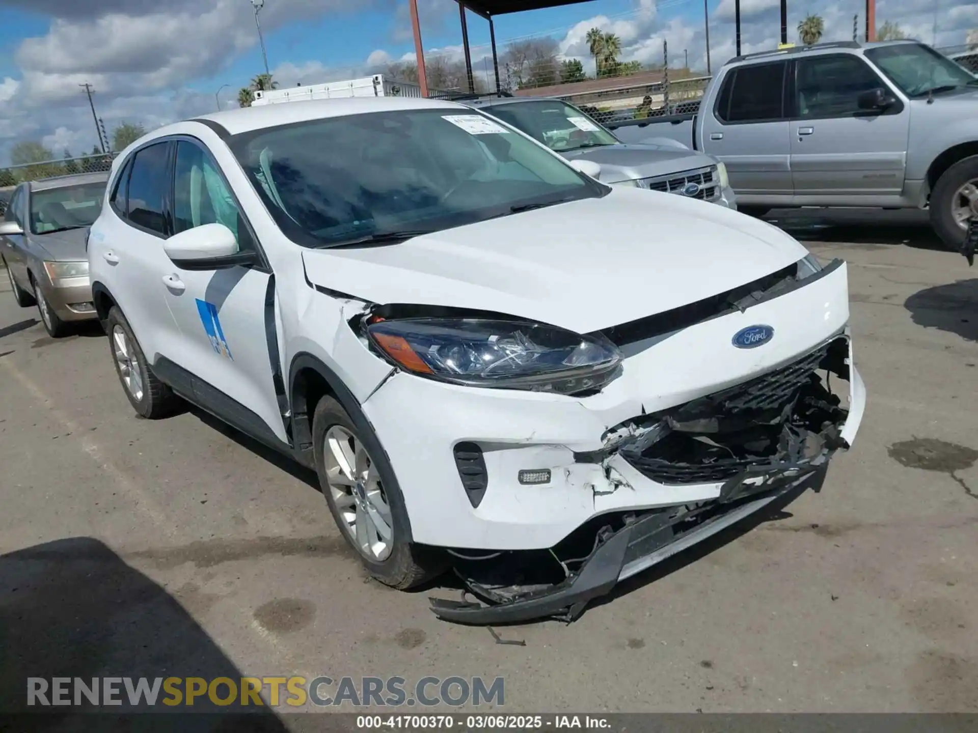 1 Photograph of a damaged car 1FMCU9BZ7MUB03055 FORD ESCAPE 2021