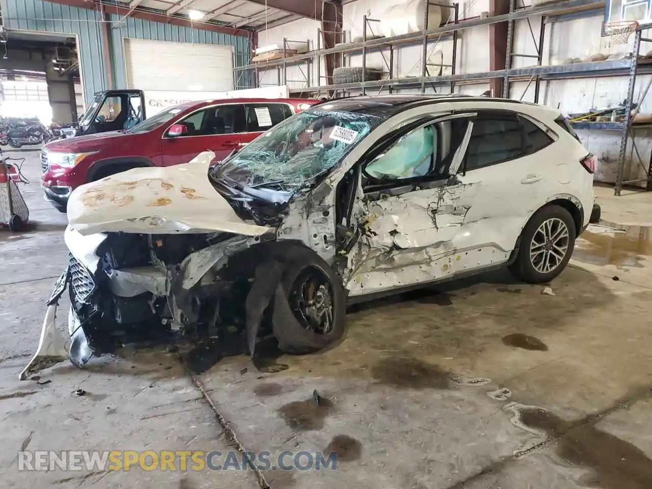 1 Photograph of a damaged car 1FMCU9CZ2MUA17151 FORD ESCAPE 2021
