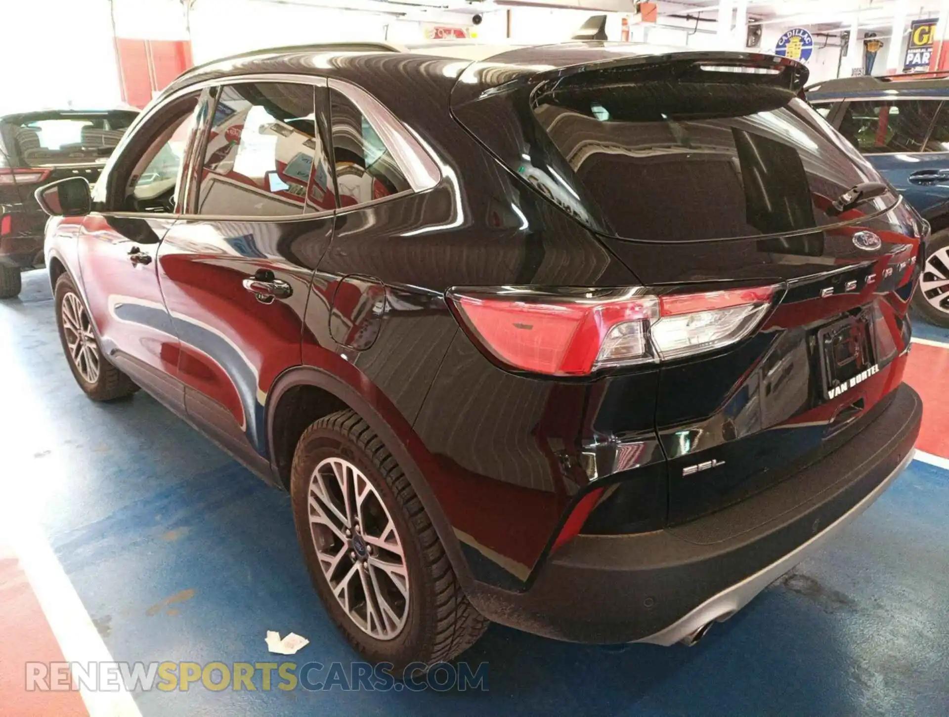 3 fotografías del automóvil dañado 1FMCU9CZ3MUB25570 FORD ESCAPE 2021