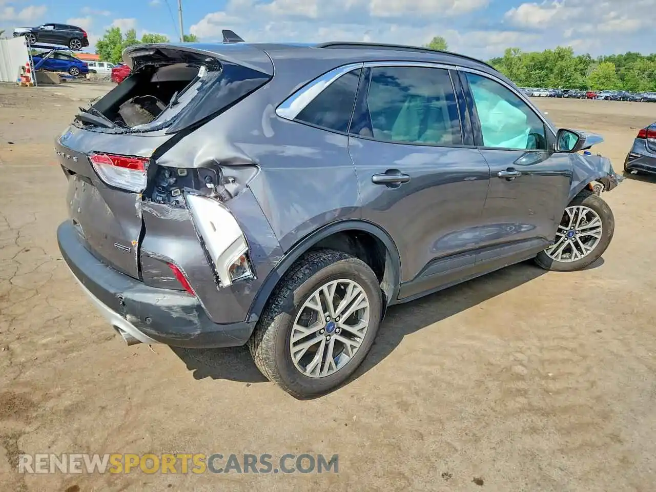 3 Фотография поврежденного автомобиля 1FMCU9CZ4MUA38678 FORD ESCAPE 2021