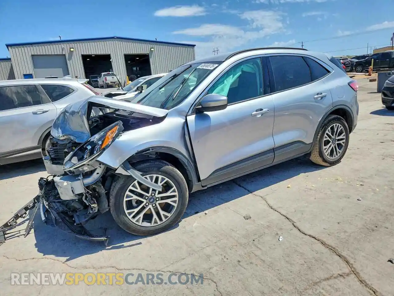 1 Photograph of a damaged car 1FMCU9CZ4MUA51415 FORD ESCAPE 2021