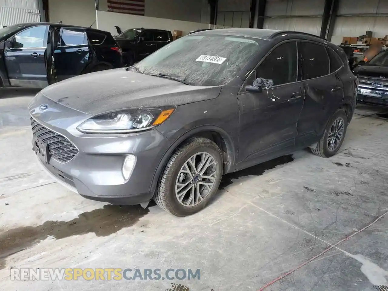 1 fotografías del automóvil dañado 1FMCU9CZ8MUA28722 FORD ESCAPE 2021