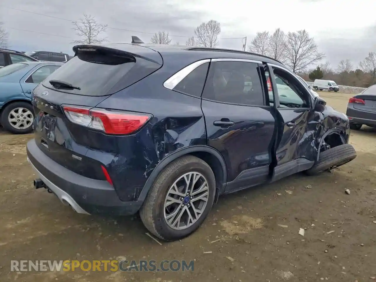 3 Photograph of a damaged car 1FMCU9CZ9MUA19785 FORD ESCAPE 2021