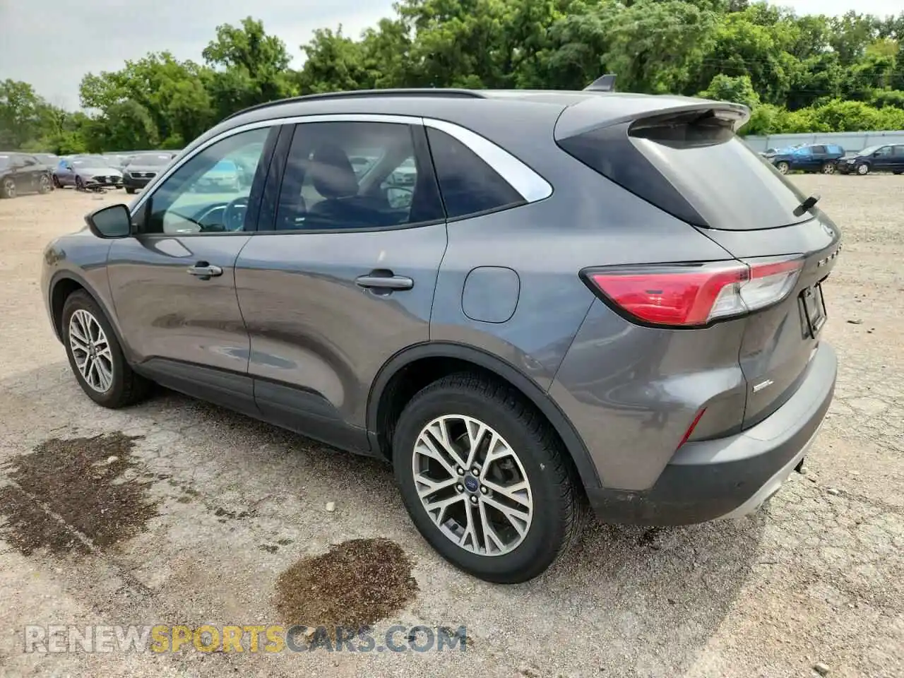 2 fotografías del automóvil dañado 1FMCU9CZ9MUA82448 FORD ESCAPE 2021