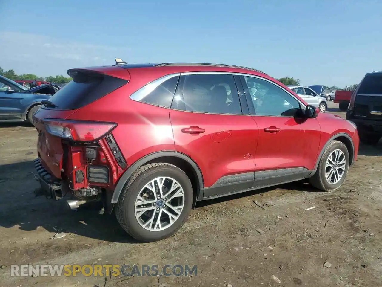 3 Photograph of a damaged car 1FMCU9CZXMUA30875 FORD ESCAPE 2021