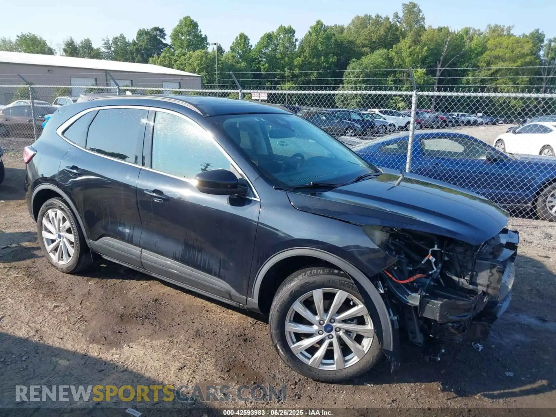 1 Photograph of a damaged car 1FMCU9DZ0MUB14833 FORD ESCAPE 2021