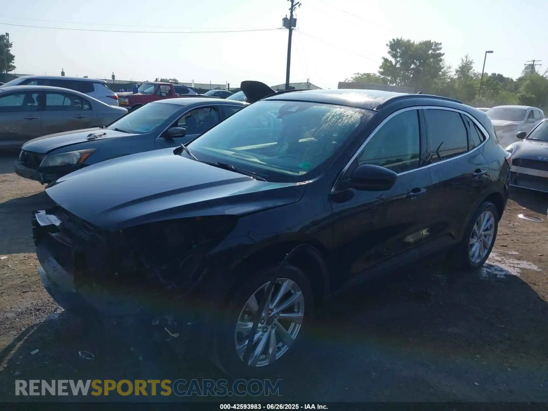 2 Photograph of a damaged car 1FMCU9DZ0MUB14833 FORD ESCAPE 2021