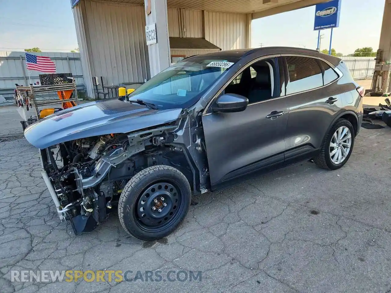 1 fotografías del automóvil dañado 1FMCU9DZ1MUA36790 FORD ESCAPE 2021