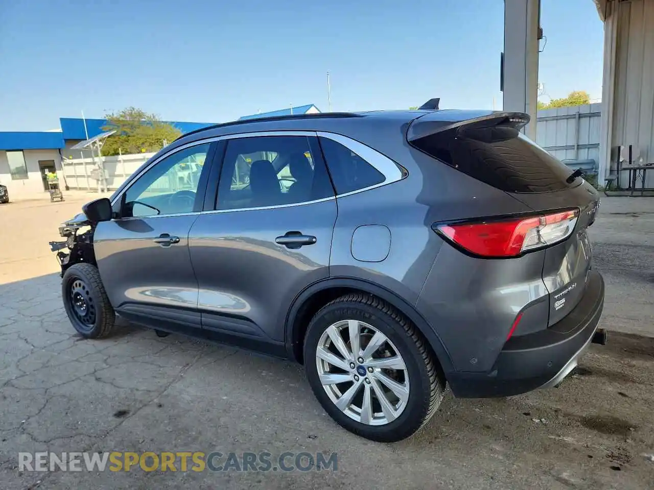2 fotografías del automóvil dañado 1FMCU9DZ1MUA36790 FORD ESCAPE 2021