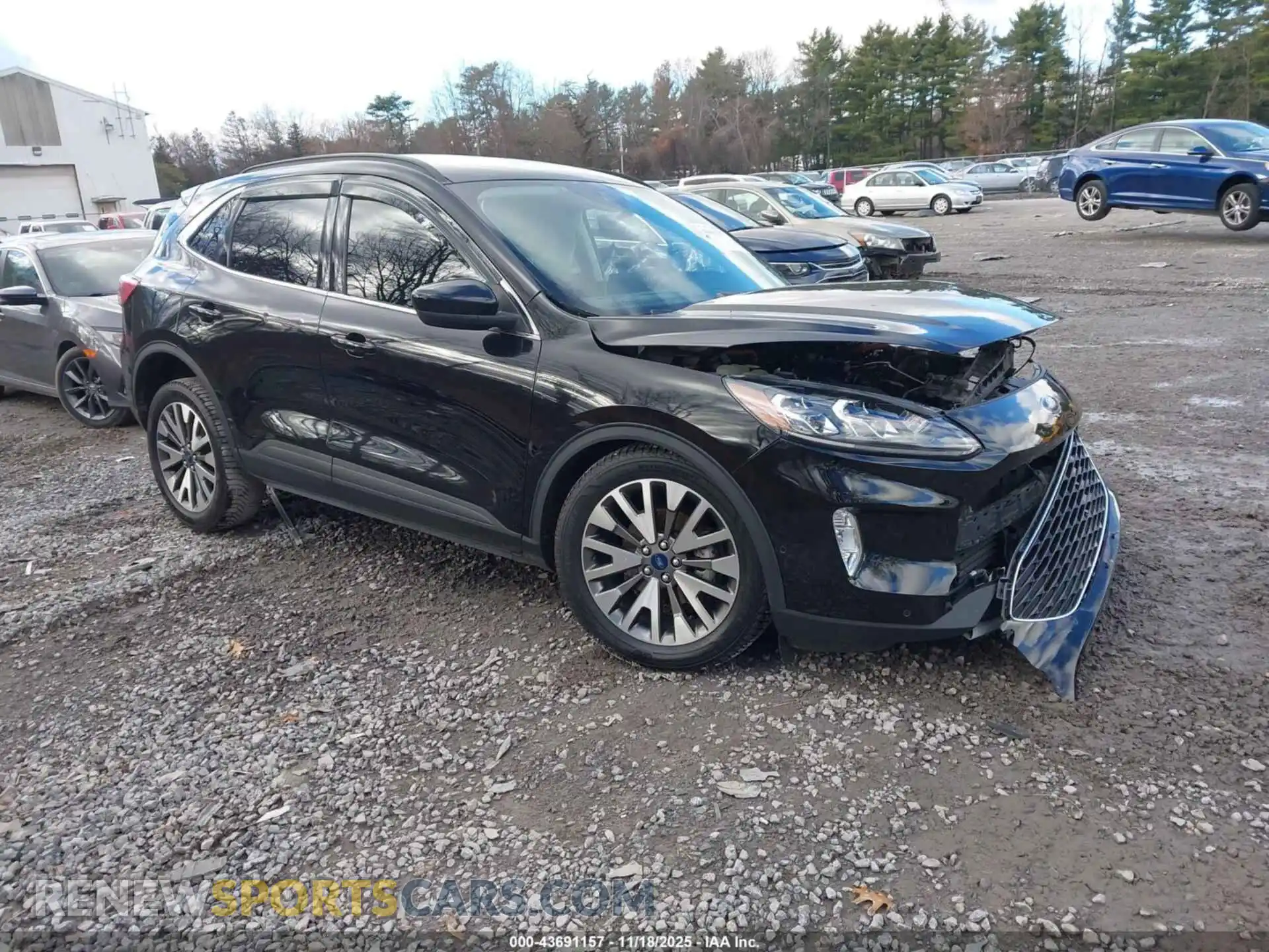 1 fotografías del automóvil dañado 1FMCU9DZ1MUA81860 FORD ESCAPE 2021