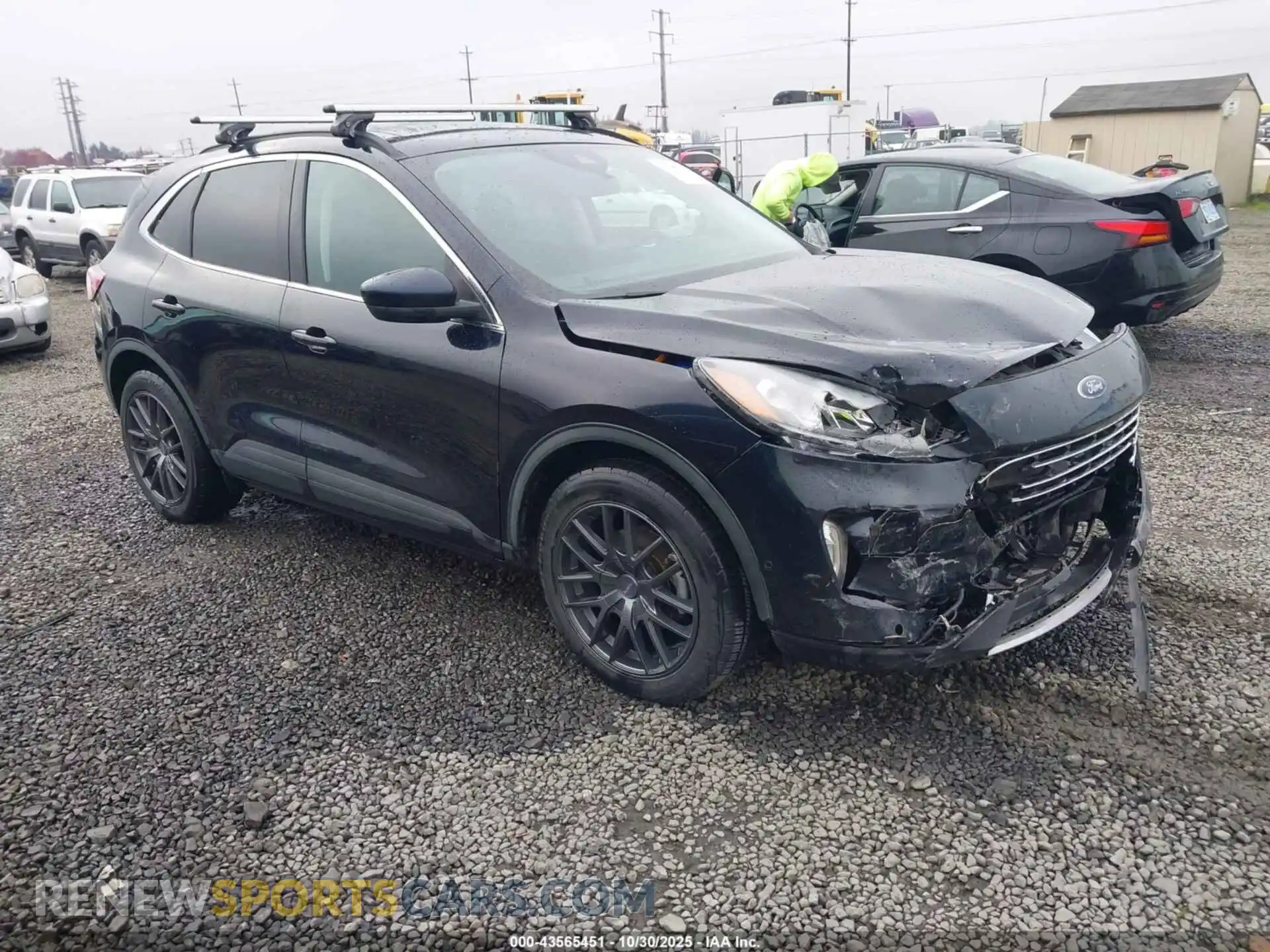 1 Photograph of a damaged car 1FMCU9DZ2MUA92754 FORD ESCAPE 2021