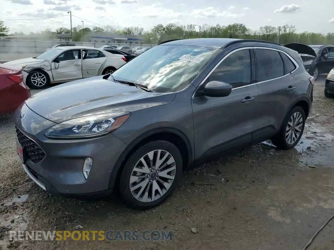 1 Photograph of a damaged car 1FMCU9DZ4MUA56645 FORD ESCAPE 2021