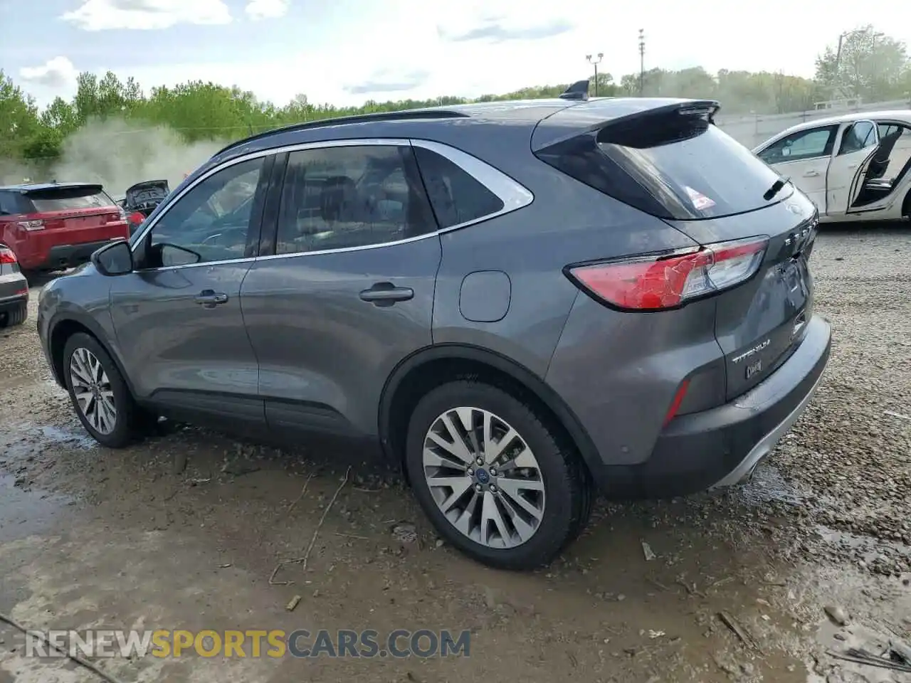 2 Photograph of a damaged car 1FMCU9DZ4MUA56645 FORD ESCAPE 2021
