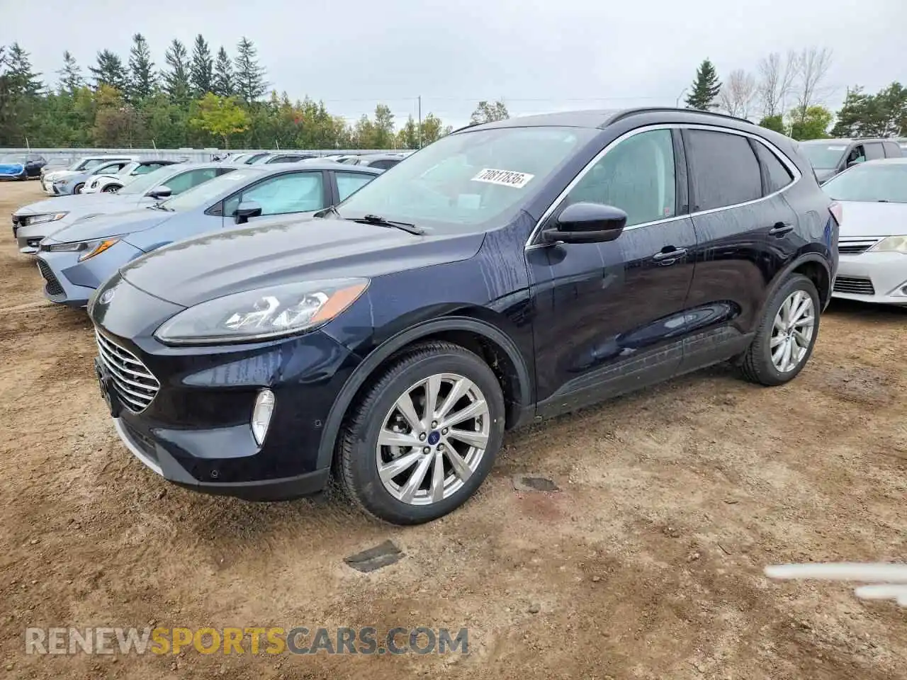 1 Photograph of a damaged car 1FMCU9DZ6MUA22951 FORD ESCAPE 2021