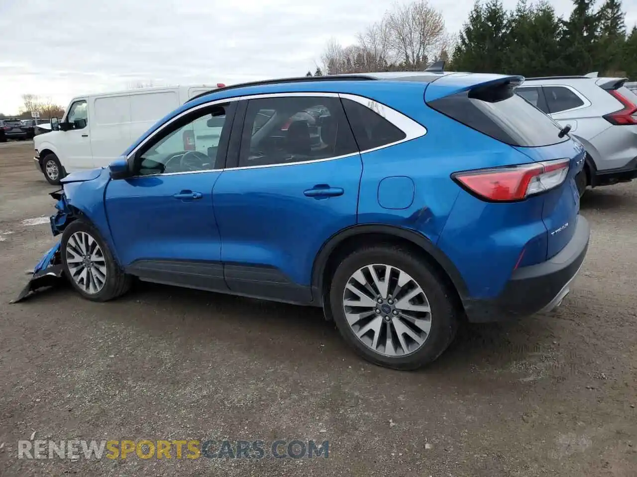 2 Photograph of a damaged car 1FMCU9DZ6MUA40737 FORD ESCAPE 2021