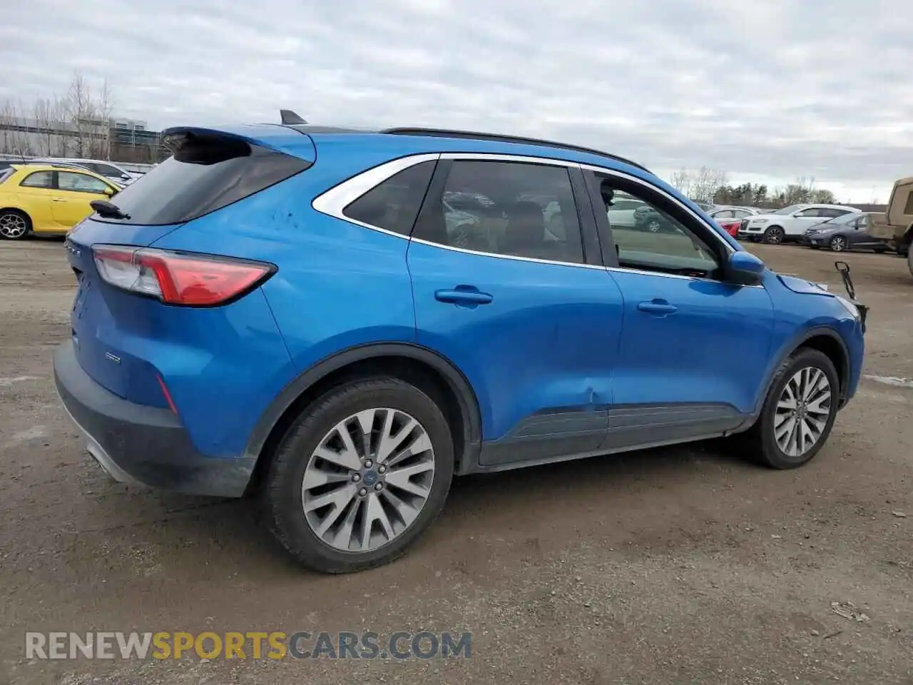3 Photograph of a damaged car 1FMCU9DZ6MUA40737 FORD ESCAPE 2021