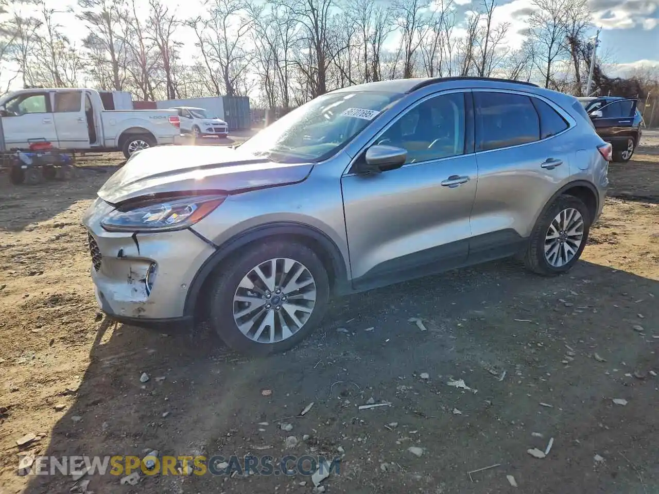 1 Photograph of a damaged car 1FMCU9DZ6MUA82101 FORD ESCAPE 2021