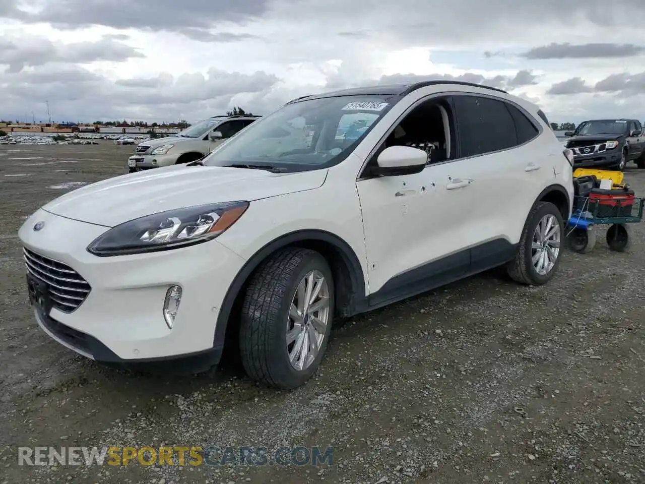 1 Photograph of a damaged car 1FMCU9DZ6MUB25495 FORD ESCAPE 2021