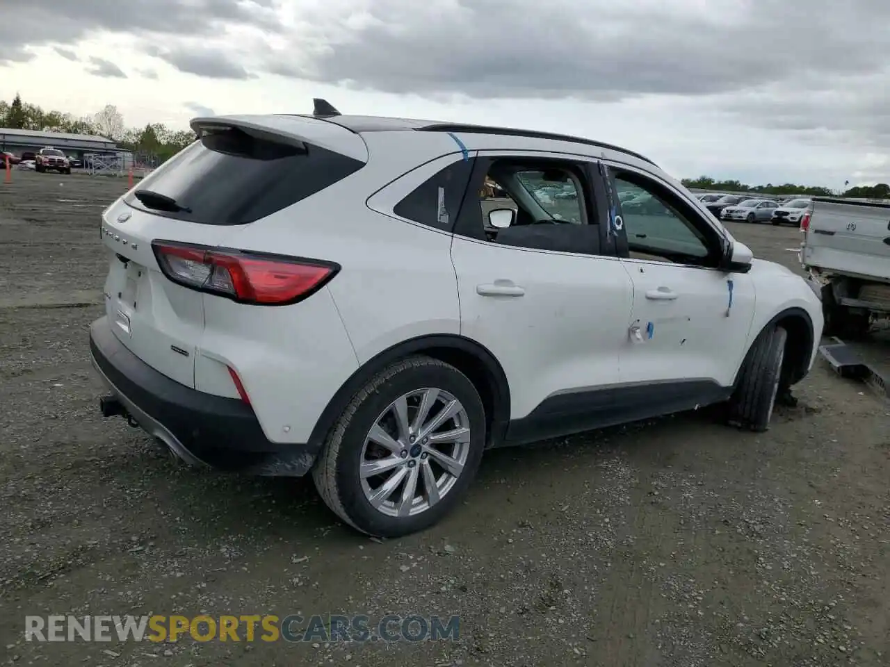 3 Photograph of a damaged car 1FMCU9DZ6MUB25495 FORD ESCAPE 2021