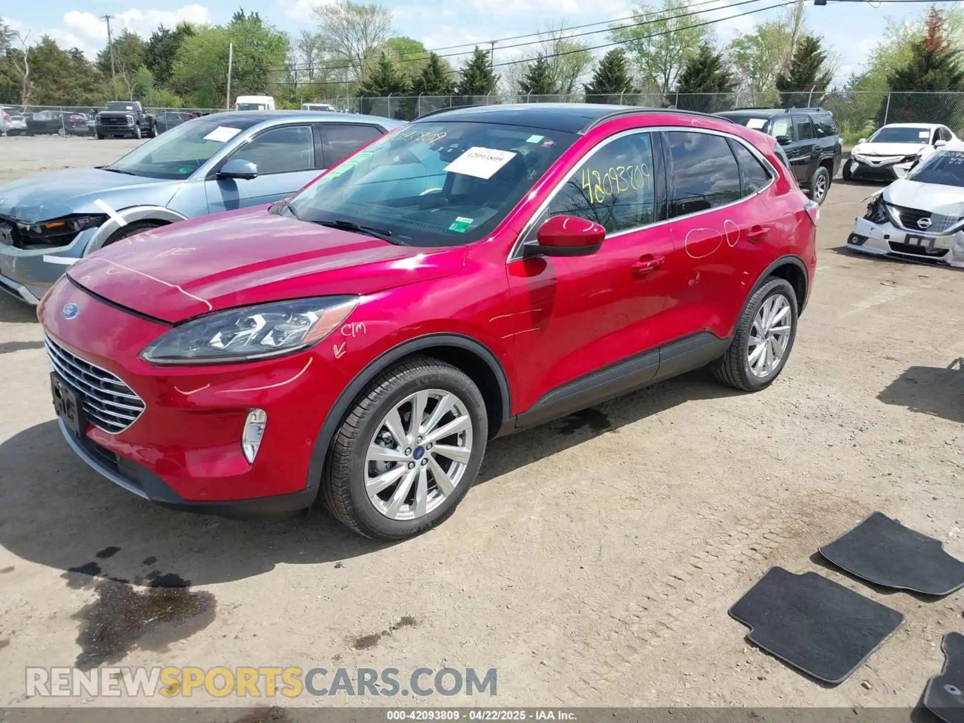 2 Photograph of a damaged car 1FMCU9DZ9MUA15184 FORD ESCAPE 2021
