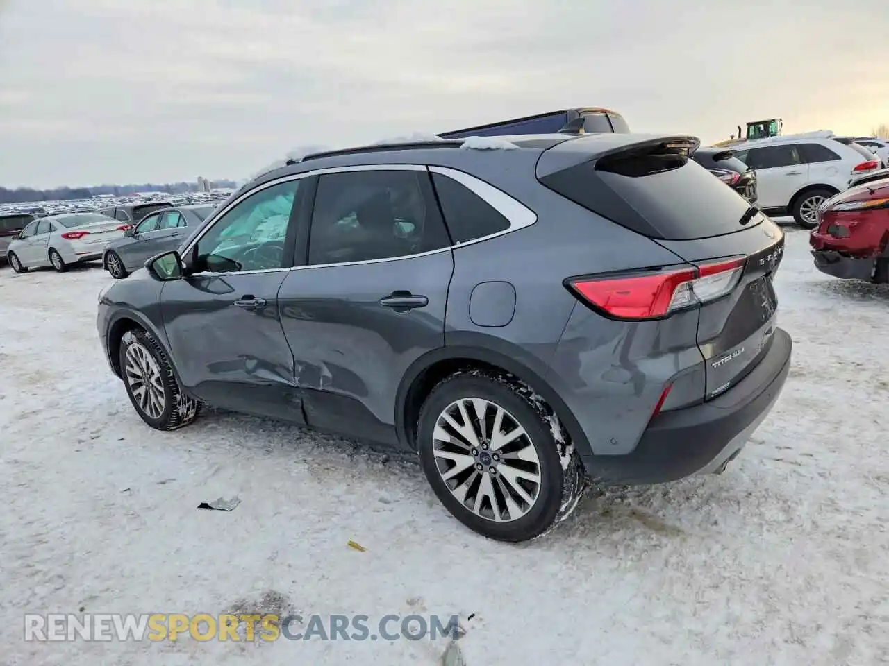 2 Photograph of a damaged car 1FMCU9DZ9MUA71495 FORD ESCAPE 2021