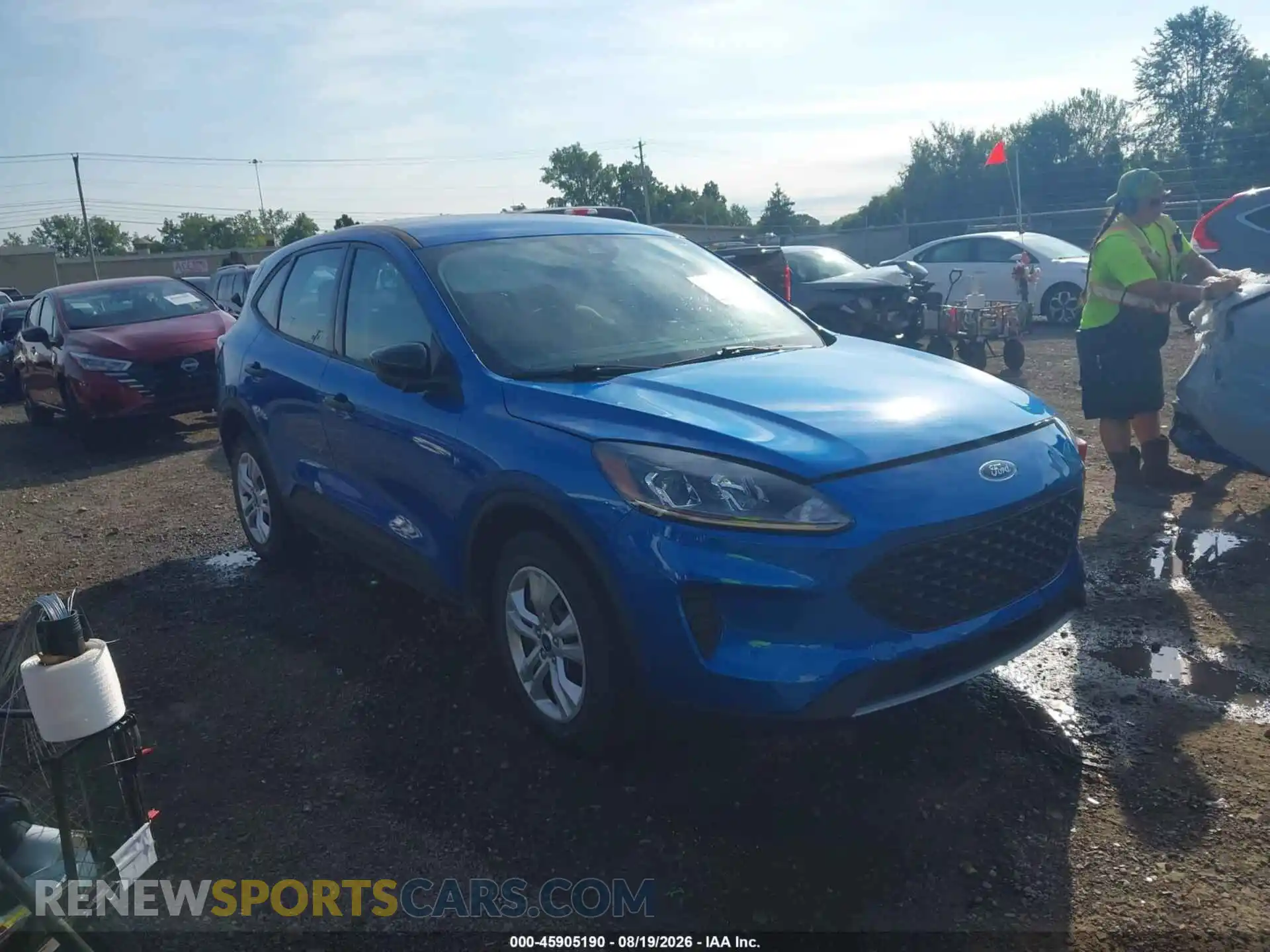 1 Photograph of a damaged car 1FMCU9F60MUA96238 FORD ESCAPE 2021