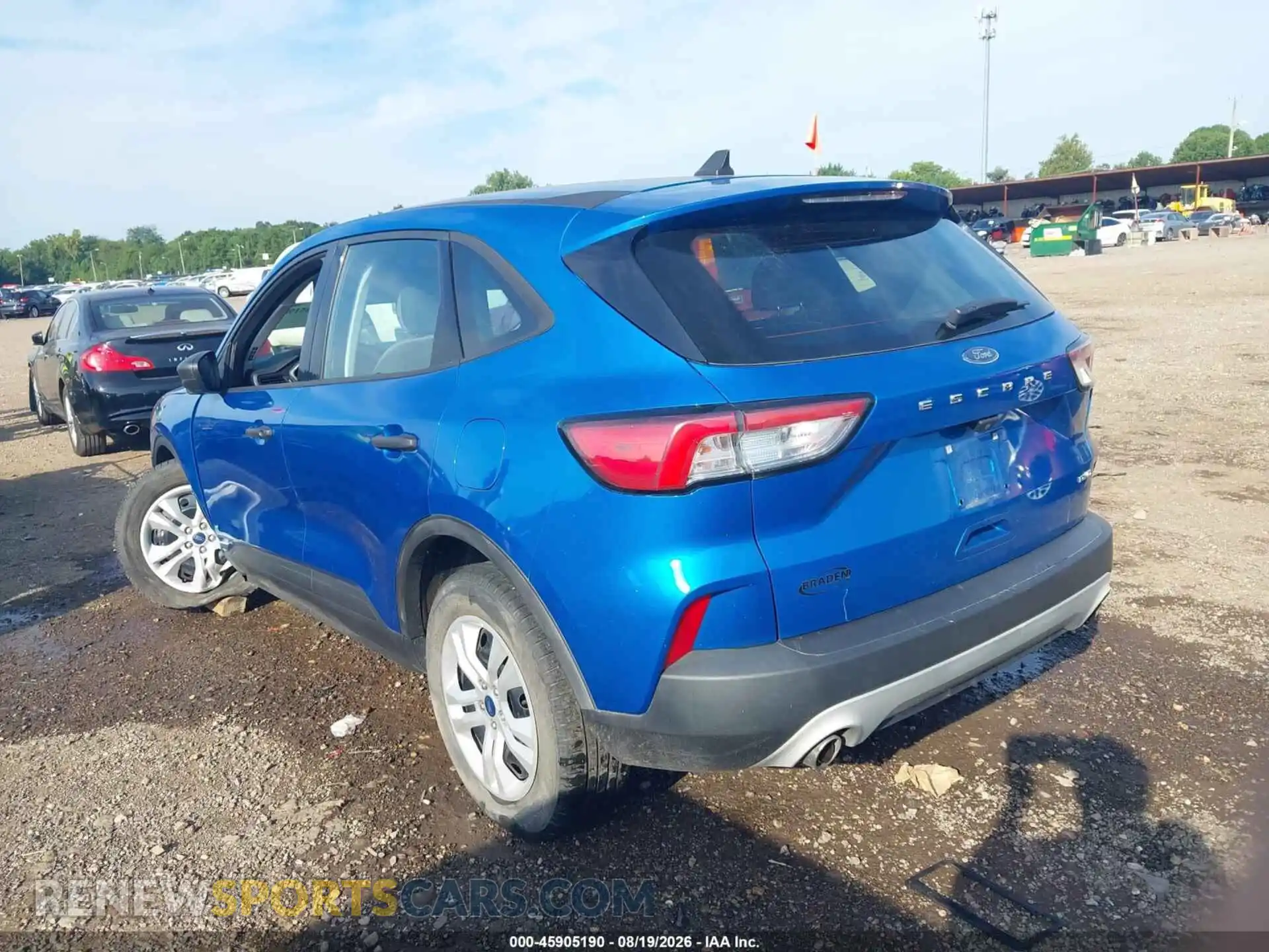 3 Photograph of a damaged car 1FMCU9F60MUA96238 FORD ESCAPE 2021