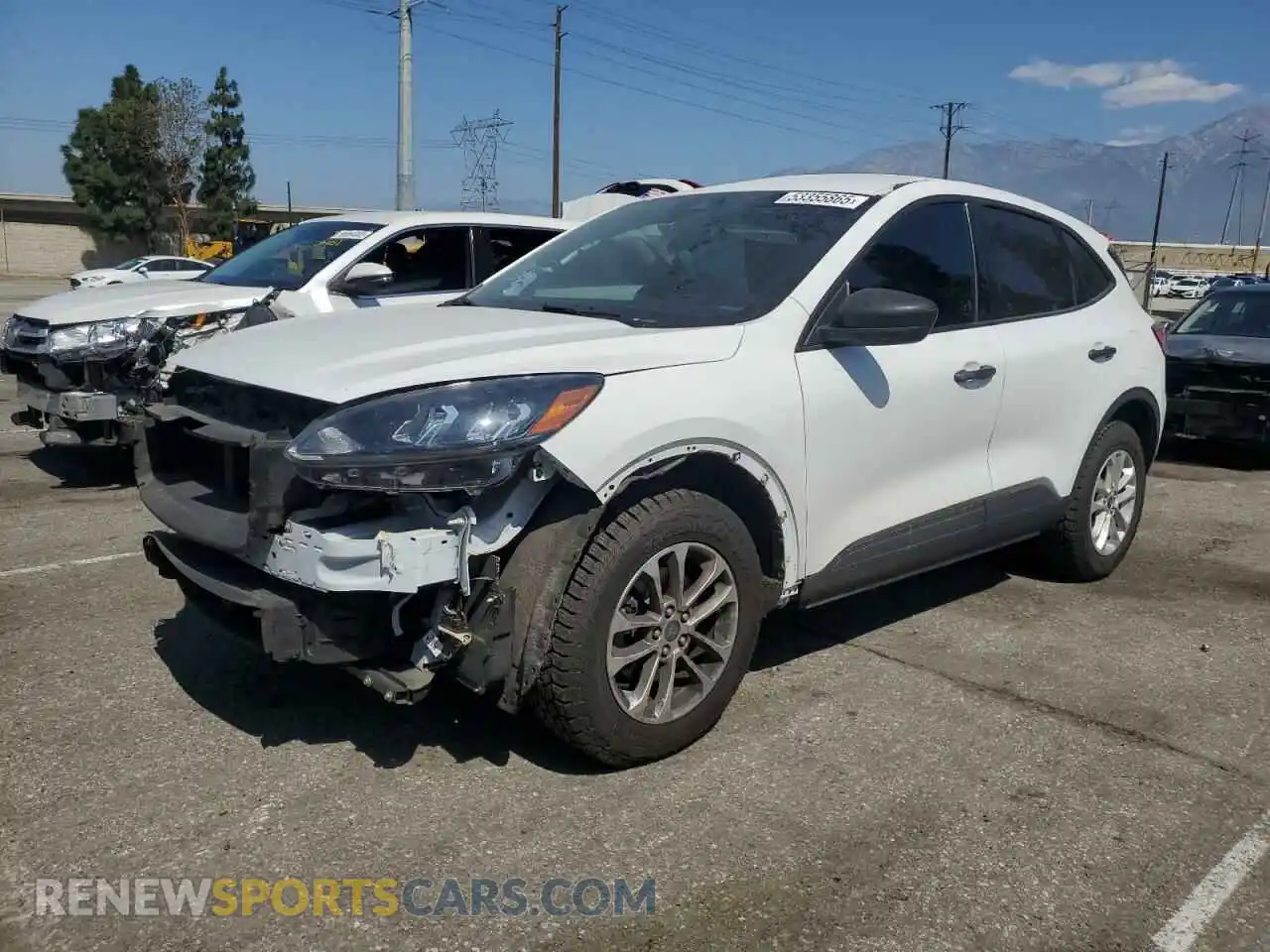 1 Photograph of a damaged car 1FMCU9F67MUA90792 FORD ESCAPE 2021