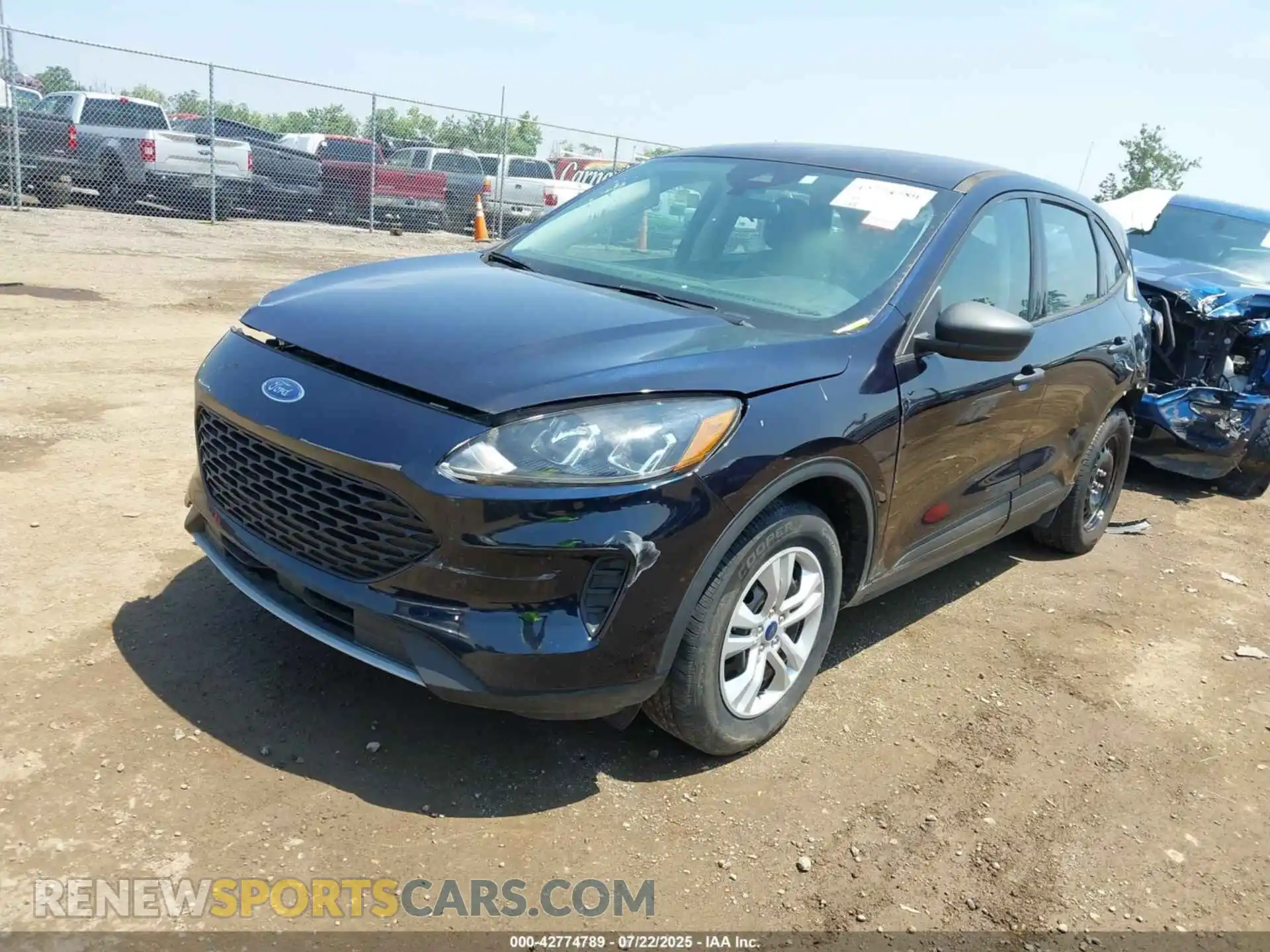 2 Photograph of a damaged car 1FMCU9F67MUA99203 FORD ESCAPE 2021