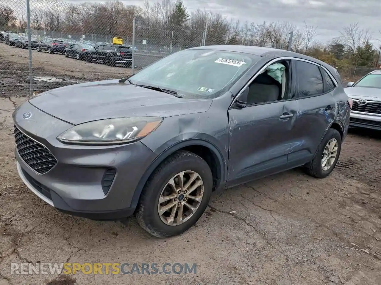 1 Photograph of a damaged car 1FMCU9G60MUA18041 FORD ESCAPE 2021