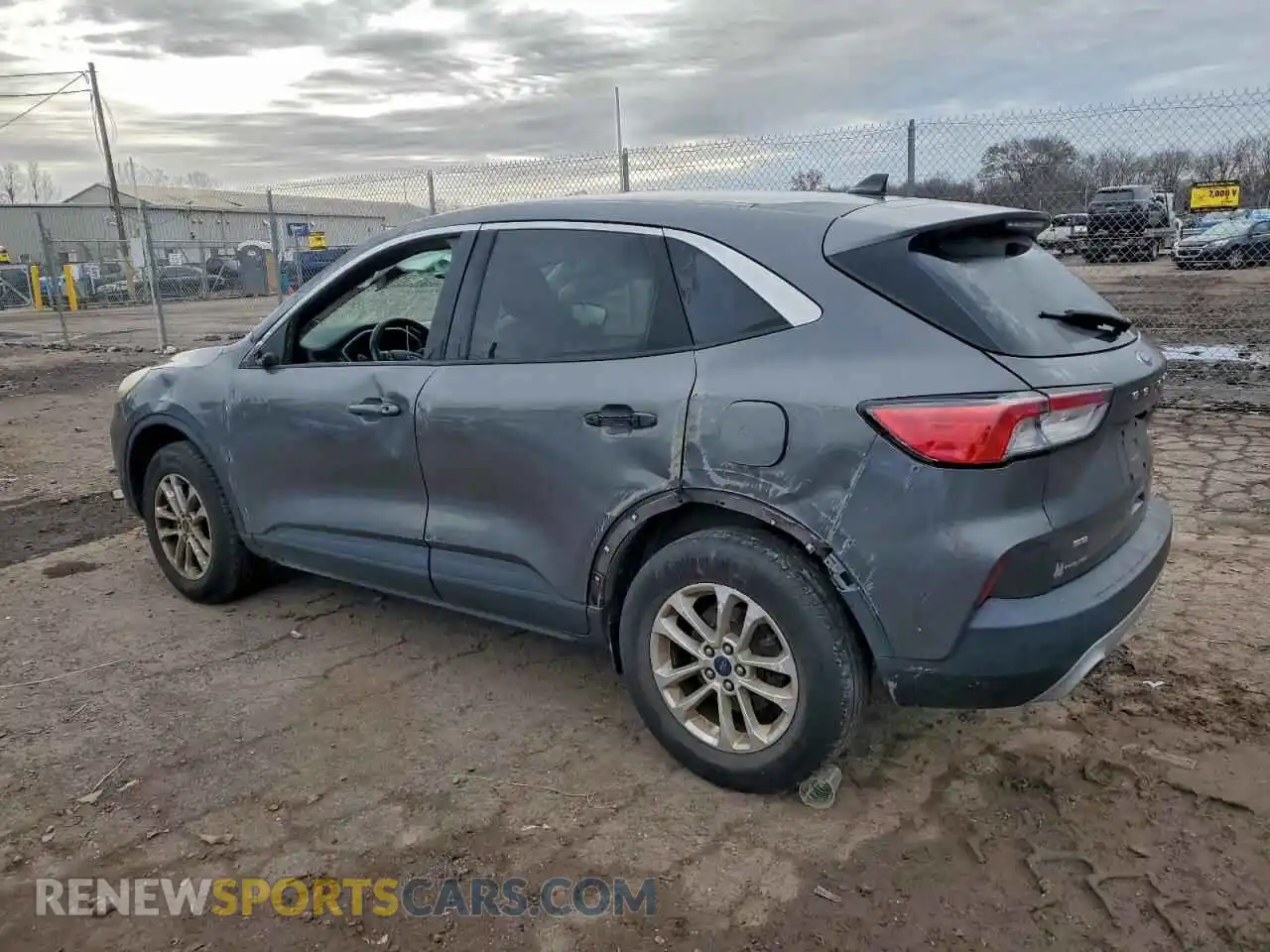 2 Photograph of a damaged car 1FMCU9G60MUA18041 FORD ESCAPE 2021