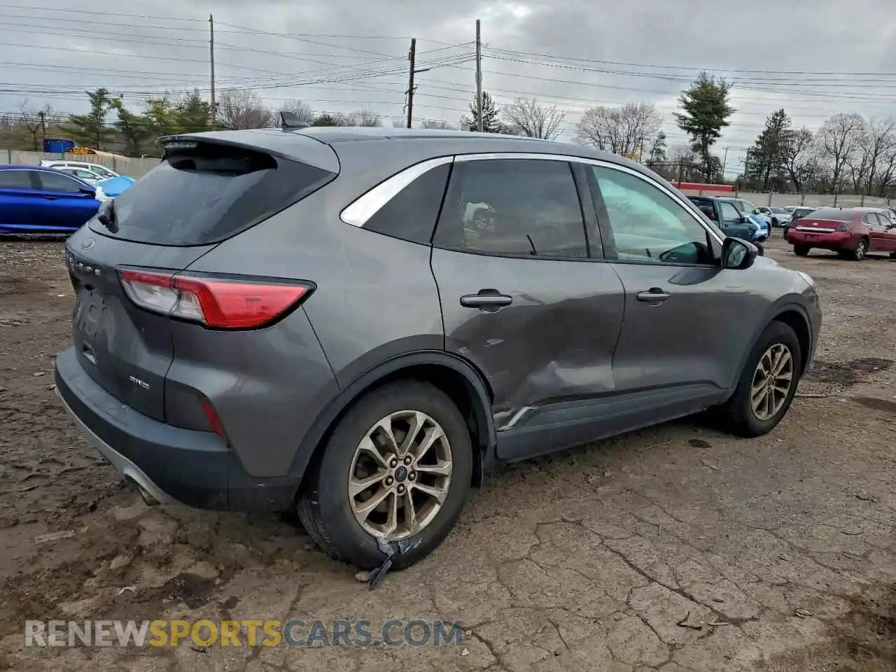 3 Photograph of a damaged car 1FMCU9G60MUA18041 FORD ESCAPE 2021