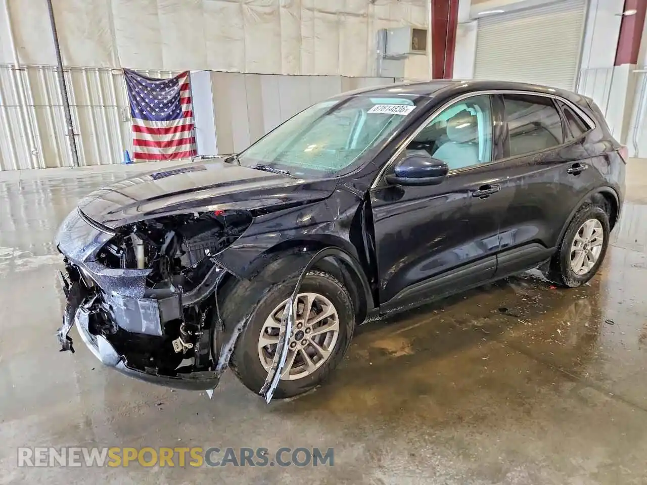 1 Photograph of a damaged car 1FMCU9G60MUA27192 FORD ESCAPE 2021