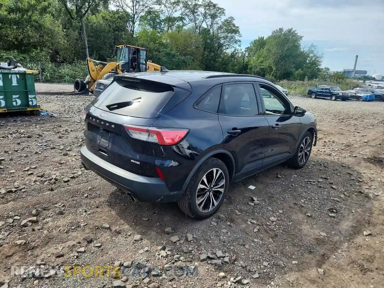 3 Photograph of a damaged car 1FMCU9G60MUA37494 FORD ESCAPE 2021