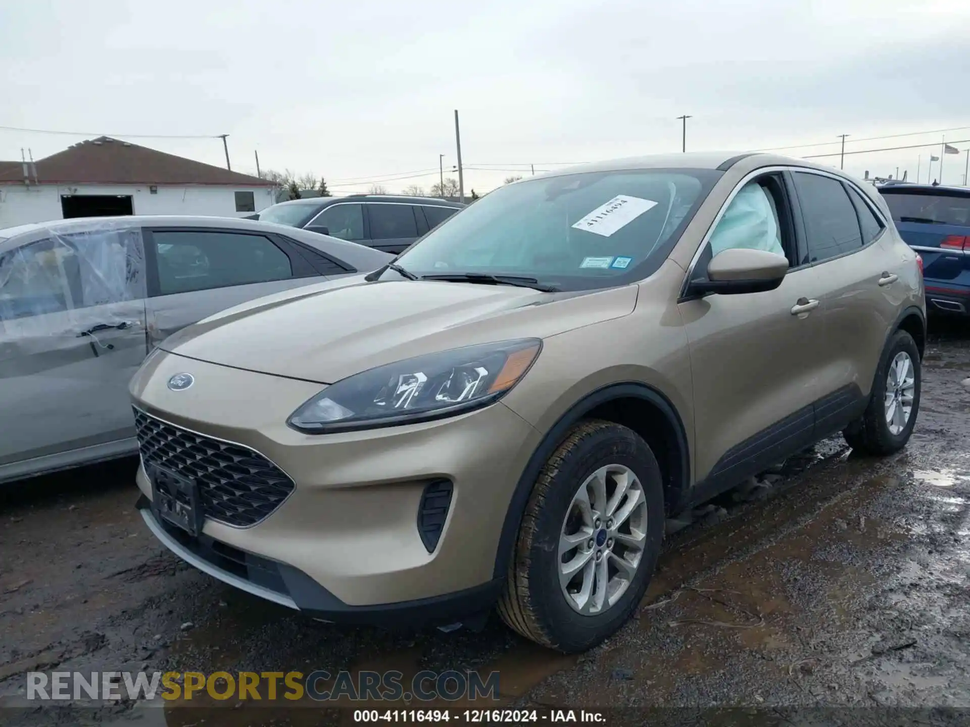 2 Photograph of a damaged car 1FMCU9G60MUA47295 FORD ESCAPE 2021