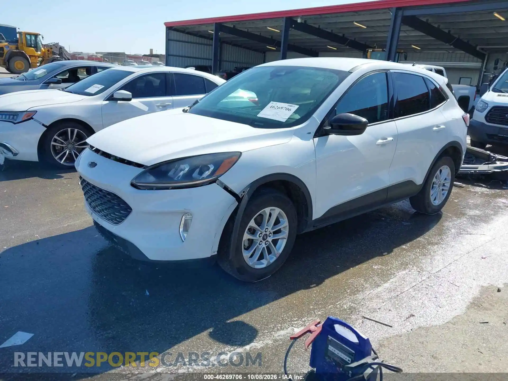 2 Photograph of a damaged car 1FMCU9G60MUA67823 FORD ESCAPE 2021