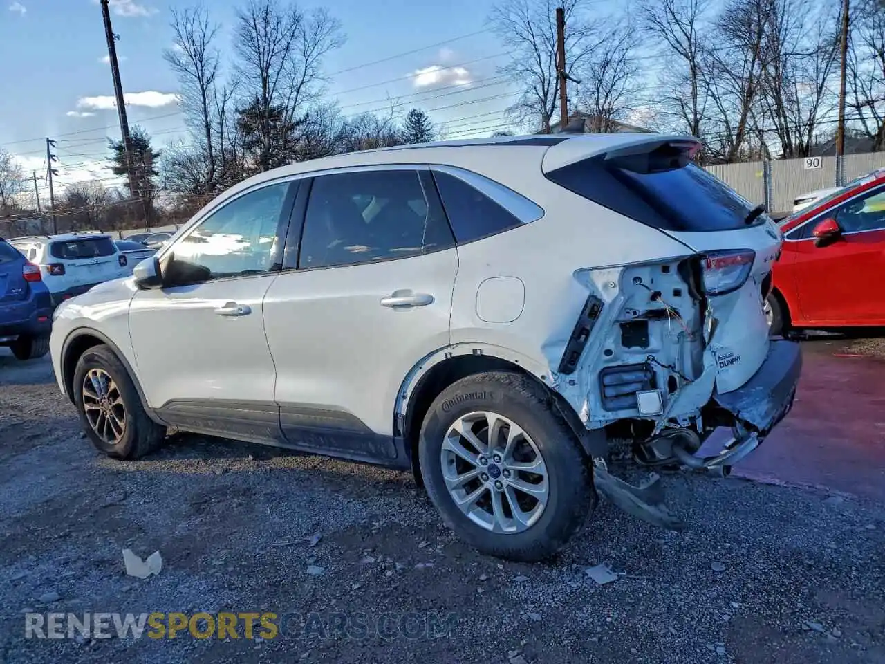 2 Photograph of a damaged car 1FMCU9G61MUA03435 FORD ESCAPE 2021