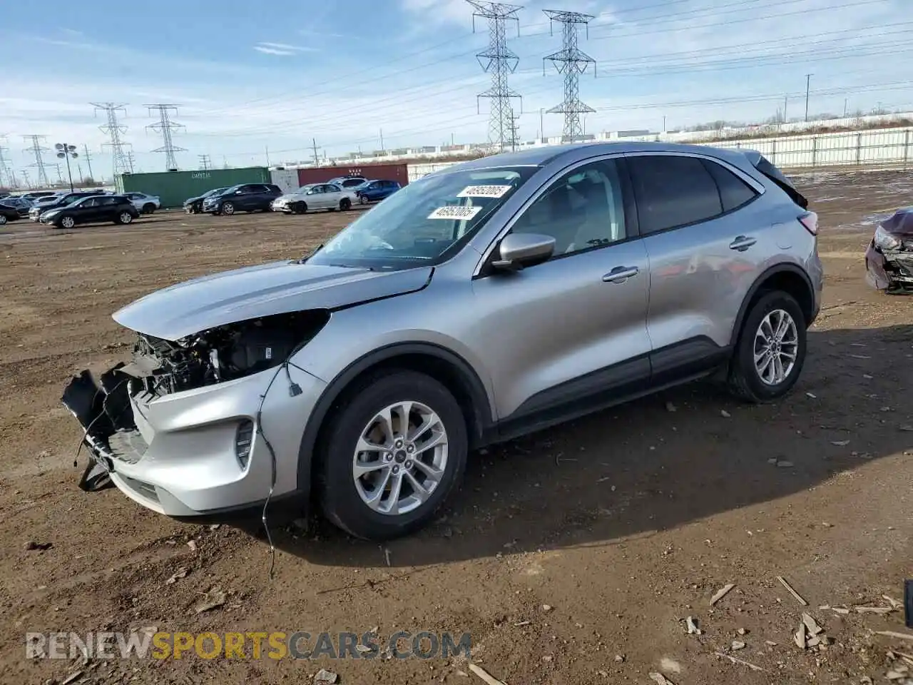1 Фотография поврежденного автомобиля 1FMCU9G61MUA46110 FORD ESCAPE 2021