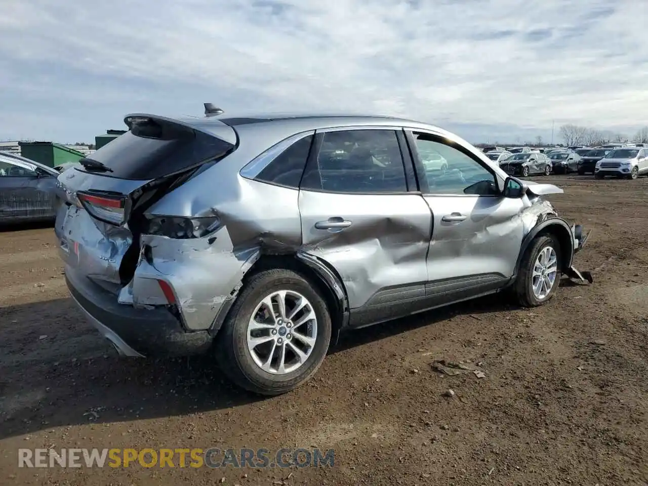 3 Фотография поврежденного автомобиля 1FMCU9G61MUA46110 FORD ESCAPE 2021