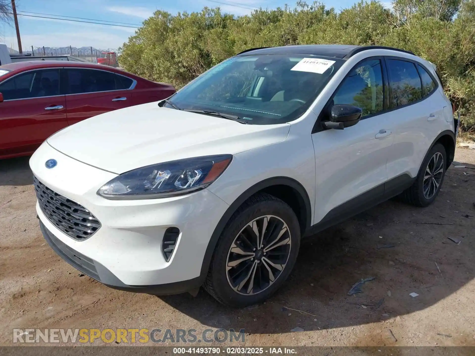 2 Photograph of a damaged car 1FMCU9G61MUA62744 FORD ESCAPE 2021