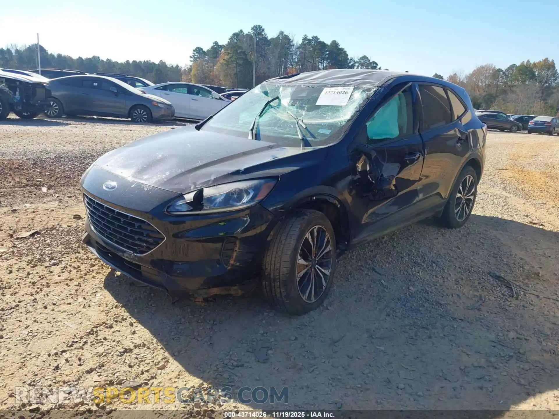 2 Photograph of a damaged car 1FMCU9G61MUA63215 FORD ESCAPE 2021