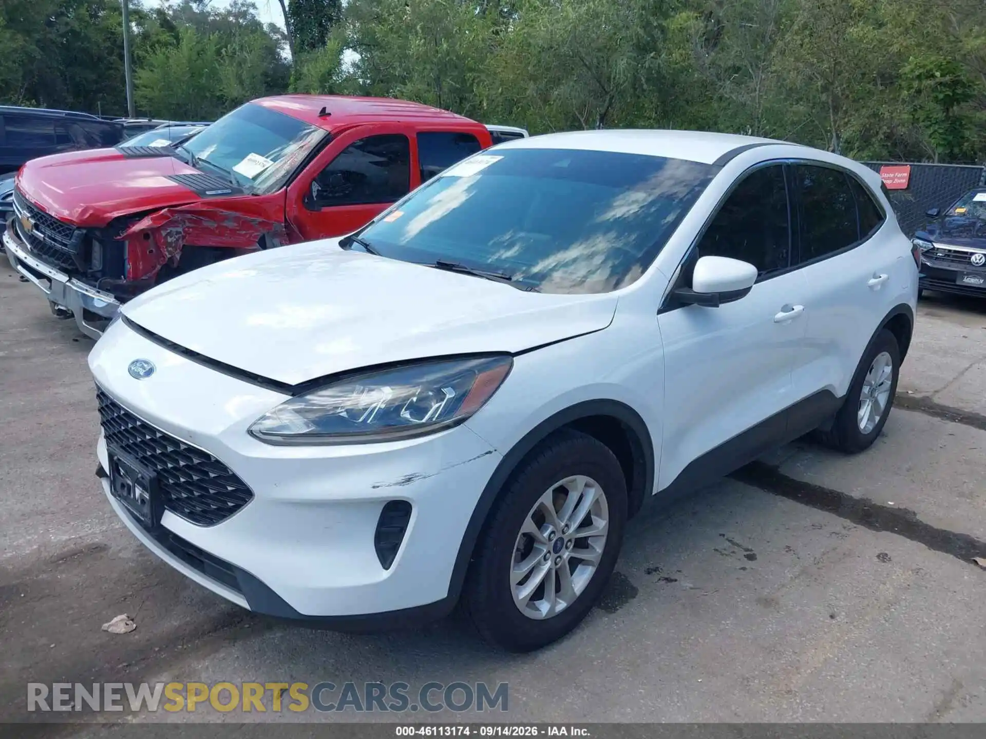 2 Фотография поврежденного автомобиля 1FMCU9G61MUA80659 FORD ESCAPE 2021