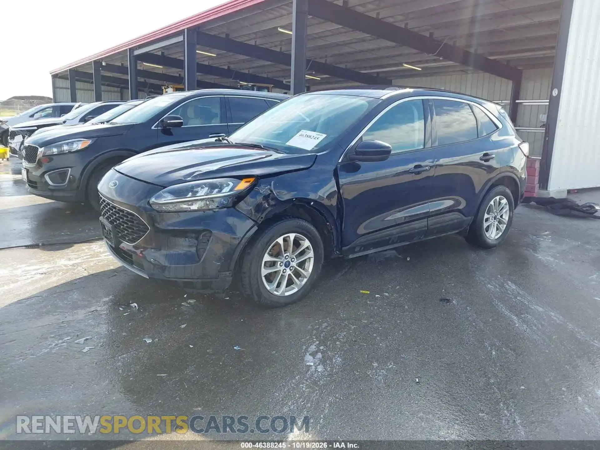 2 fotografías del automóvil dañado 1FMCU9G61MUA85926 FORD ESCAPE 2021
