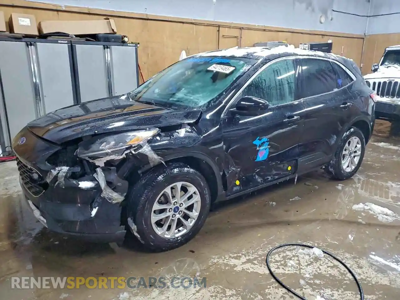 1 Photograph of a damaged car 1FMCU9G61MUA96733 FORD ESCAPE 2021