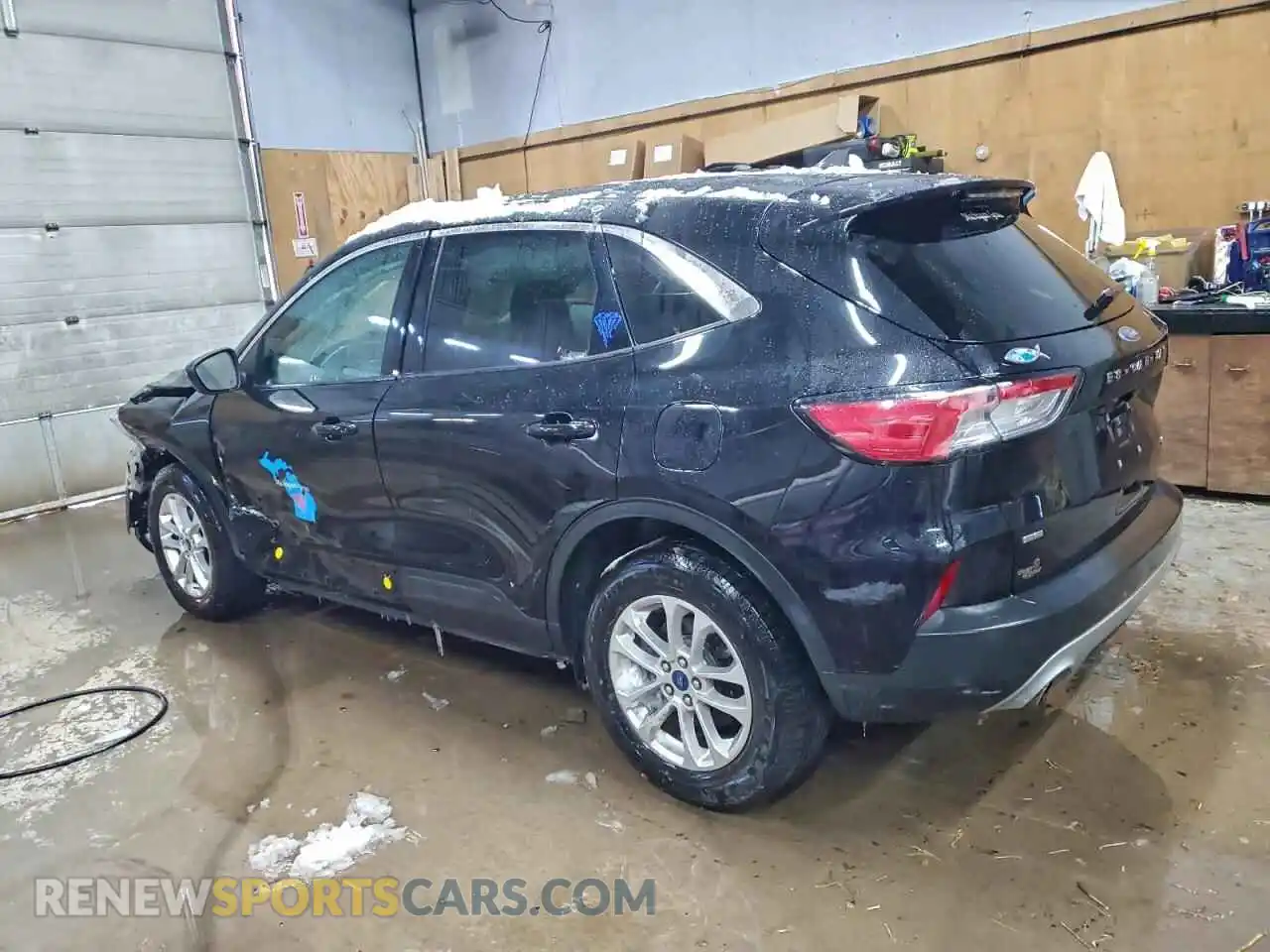 2 Photograph of a damaged car 1FMCU9G61MUA96733 FORD ESCAPE 2021