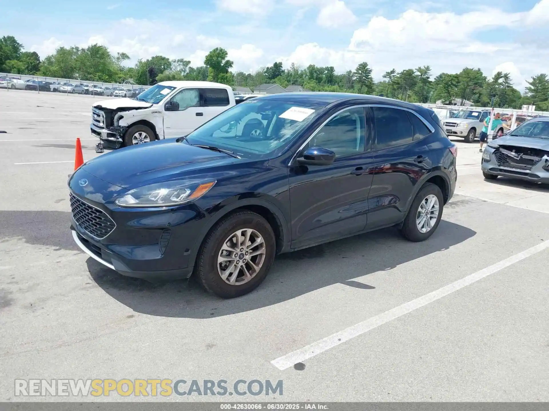 2 Photograph of a damaged car 1FMCU9G62MUA16078 FORD ESCAPE 2021