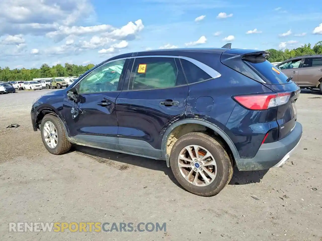 2 Photograph of a damaged car 1FMCU9G62MUA83800 FORD ESCAPE 2021