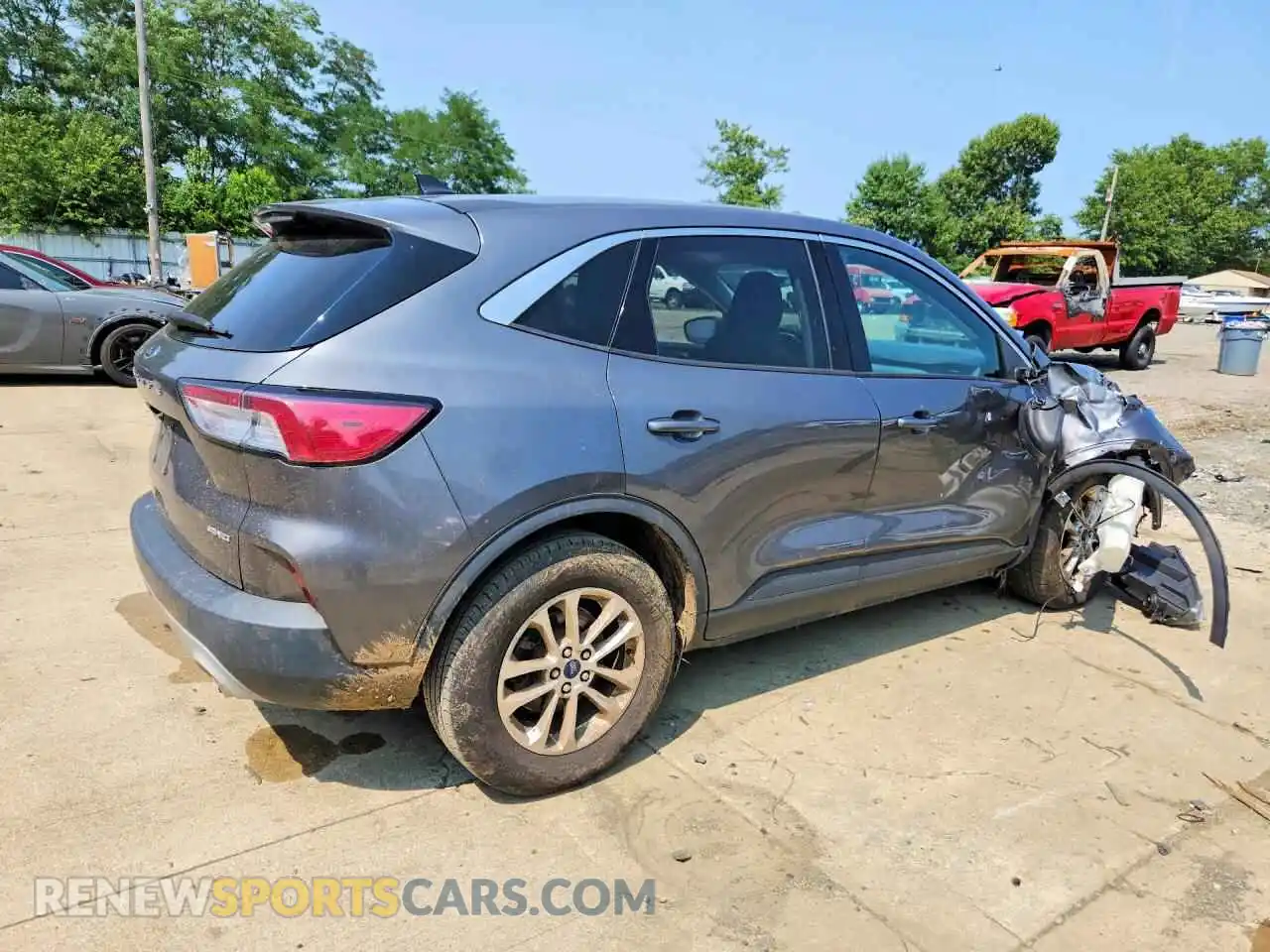 3 Photograph of a damaged car 1FMCU9G62MUB08386 FORD ESCAPE 2021