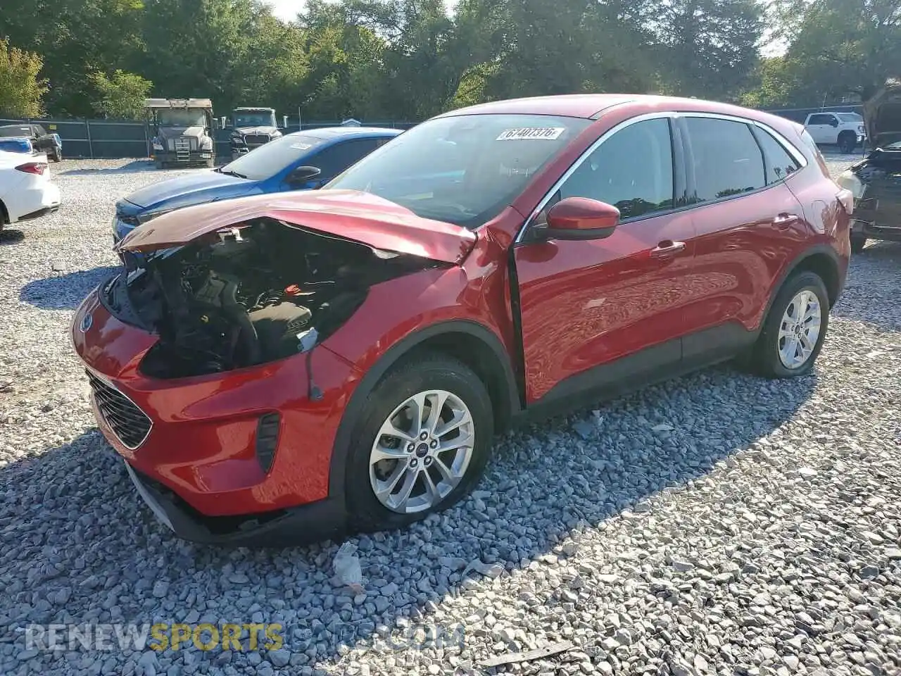 1 Photograph of a damaged car 1FMCU9G62MUB32610 FORD ESCAPE 2021