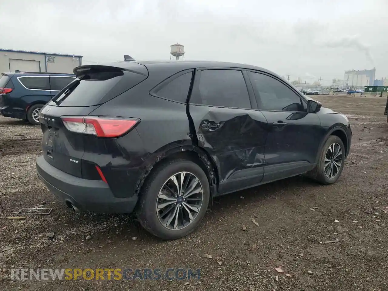 3 Photograph of a damaged car 1FMCU9G63MUA11603 FORD ESCAPE 2021